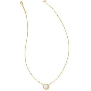 New kendra scott gold volleyball necklace